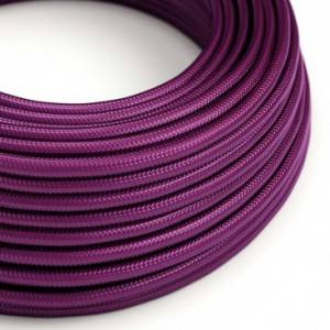 RM35 UltraViolet Round Rayon Electrical Fabric Cloth Cord Cable