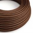 RM36 Rust Round Rayon Electrical Fabric Cloth Cord Cable