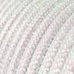 RL00 Unicorn Glitter Round Rayon Electrical Fabric Cloth Cord Cable