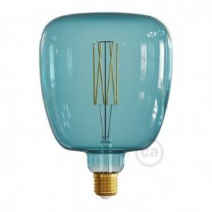 LED Light Bulb Bona Ocean blue, Pastel collection, straight filament 4W E27 Dimmable 2200K
