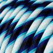 ERM60 Mr Blue Vertigo HD Round Electrical Fabric Cloth Cord Cable