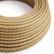 ERR04 Copper Thread Vertigo Jute Round Electrical Fabric Cloth Cord Cable