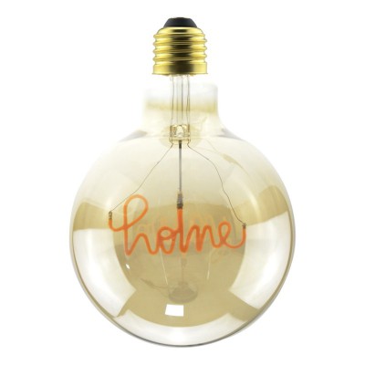 LED Golden Light Bulb for pendant lamp - Globe G125 Single Filament “Home” - 4W E27 Decorative Vintage 2000K