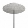 1 Hole - LARGE Round Ceiling Rose Canopy - 200mm