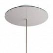 1 Hole - LARGE Round Ceiling Rose Canopy - 200mm