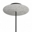 1 Hole - LARGE Round Ceiling Rose Canopy - 200mm