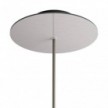 1 Hole - LARGE Round Ceiling Rose Canopy - 200mm