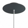 1 Hole - LARGE Round Ceiling Rose Canopy - 200mm