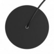 1 Hole - LARGE Round Ceiling Rose Canopy - 200mm