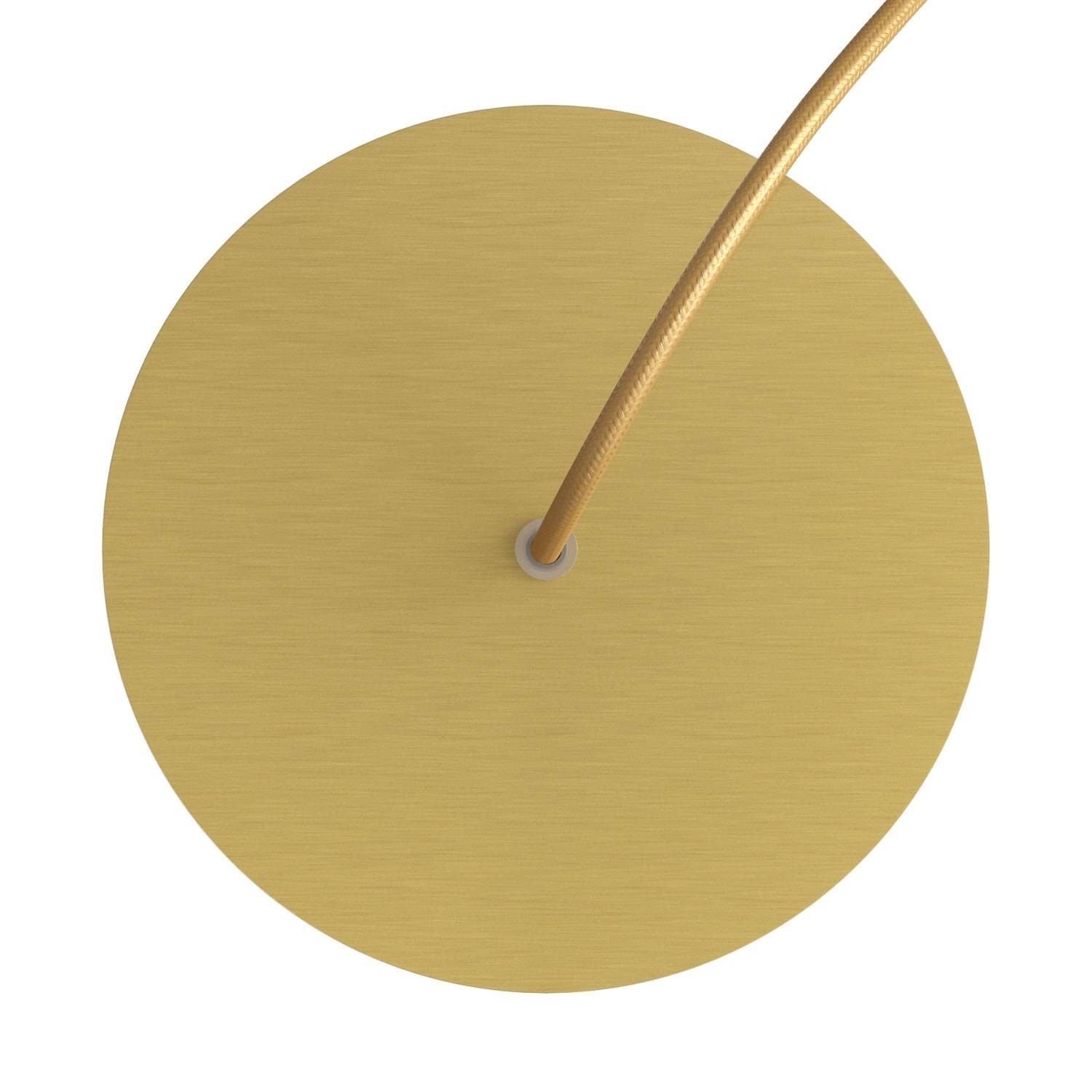 1 Hole - LARGE Round Ceiling Rose Canopy - 200mm