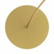 1 Hole - LARGE Round Ceiling Rose Canopy - 200mm