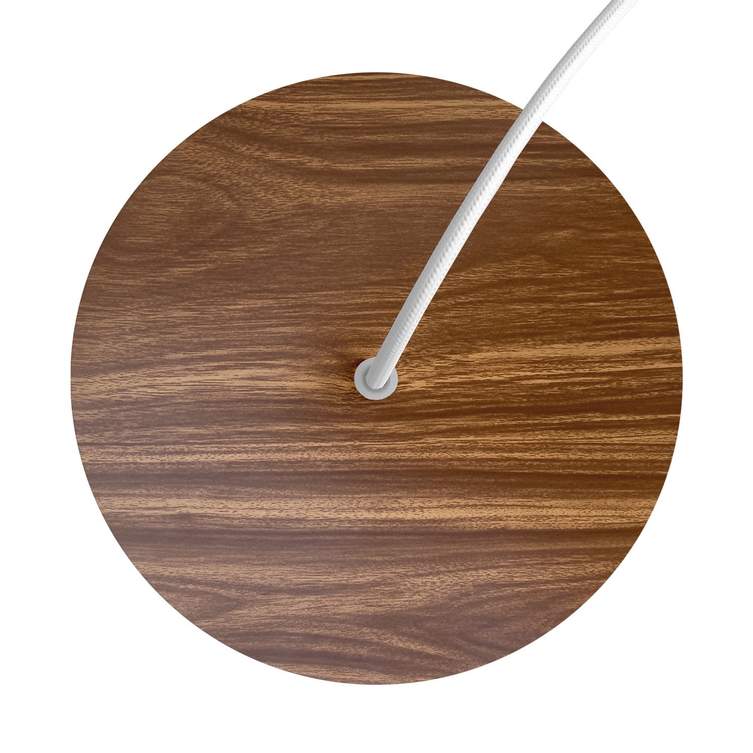 1 Hole - LARGE Round Ceiling Rose Canopy - 200mm