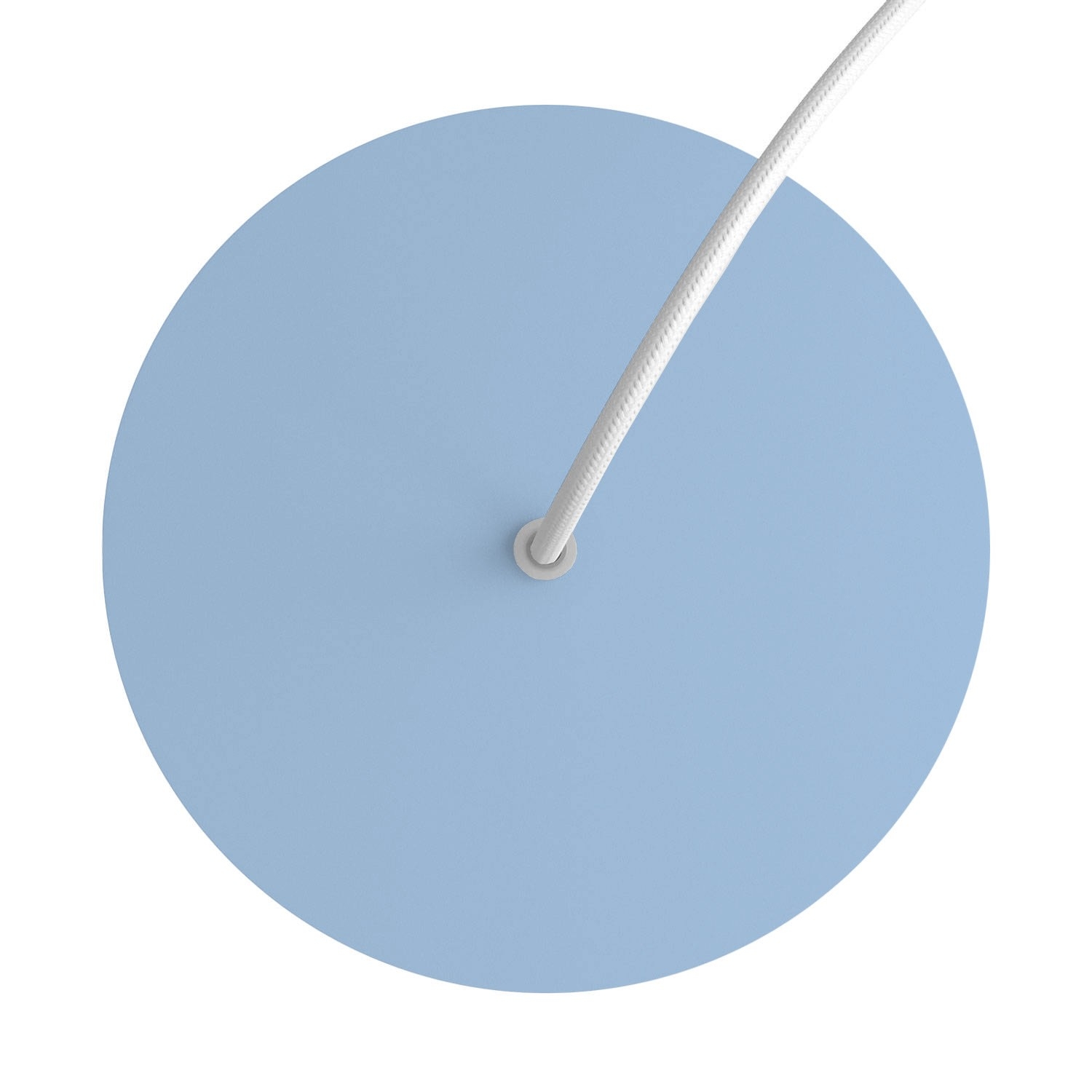 1 Hole - LARGE Round Ceiling Rose Canopy - 200mm