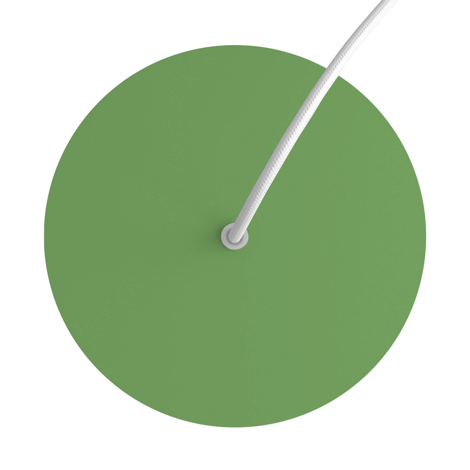 1 Hole - LARGE Round Ceiling Rose Canopy - 200mm