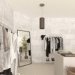1 Hole - LARGE Ceiling Ros - 200mm