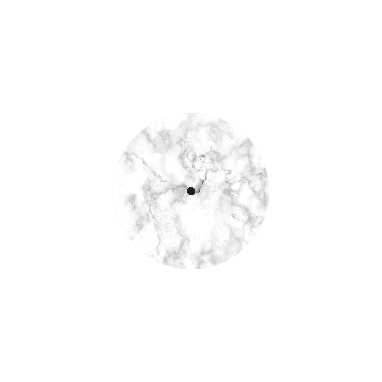 1 Hole - LARGE Round Ceiling Rose Canopy - 200mm