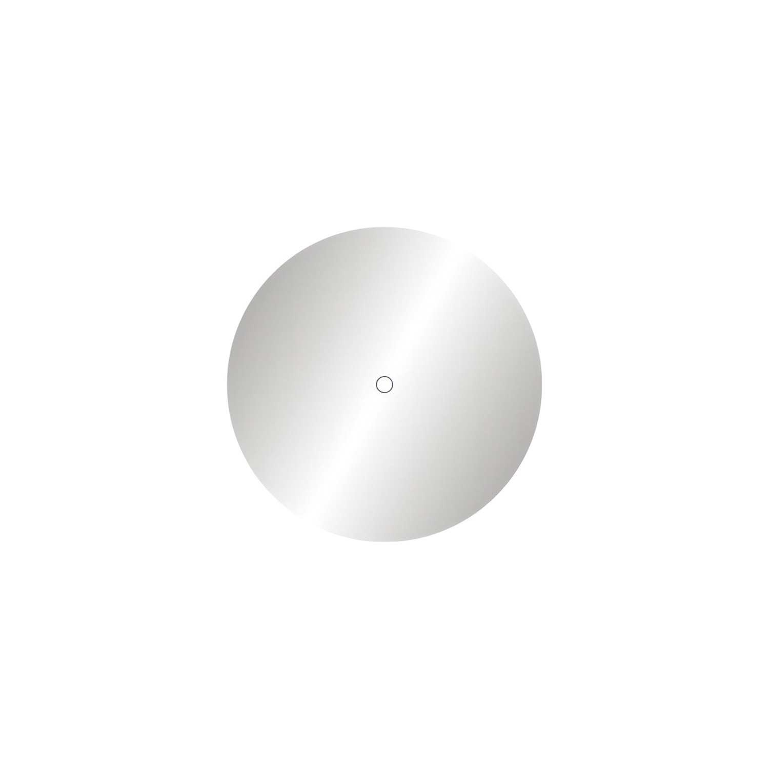 1 Hole - LARGE Round Ceiling Rose Canopy - 200mm
