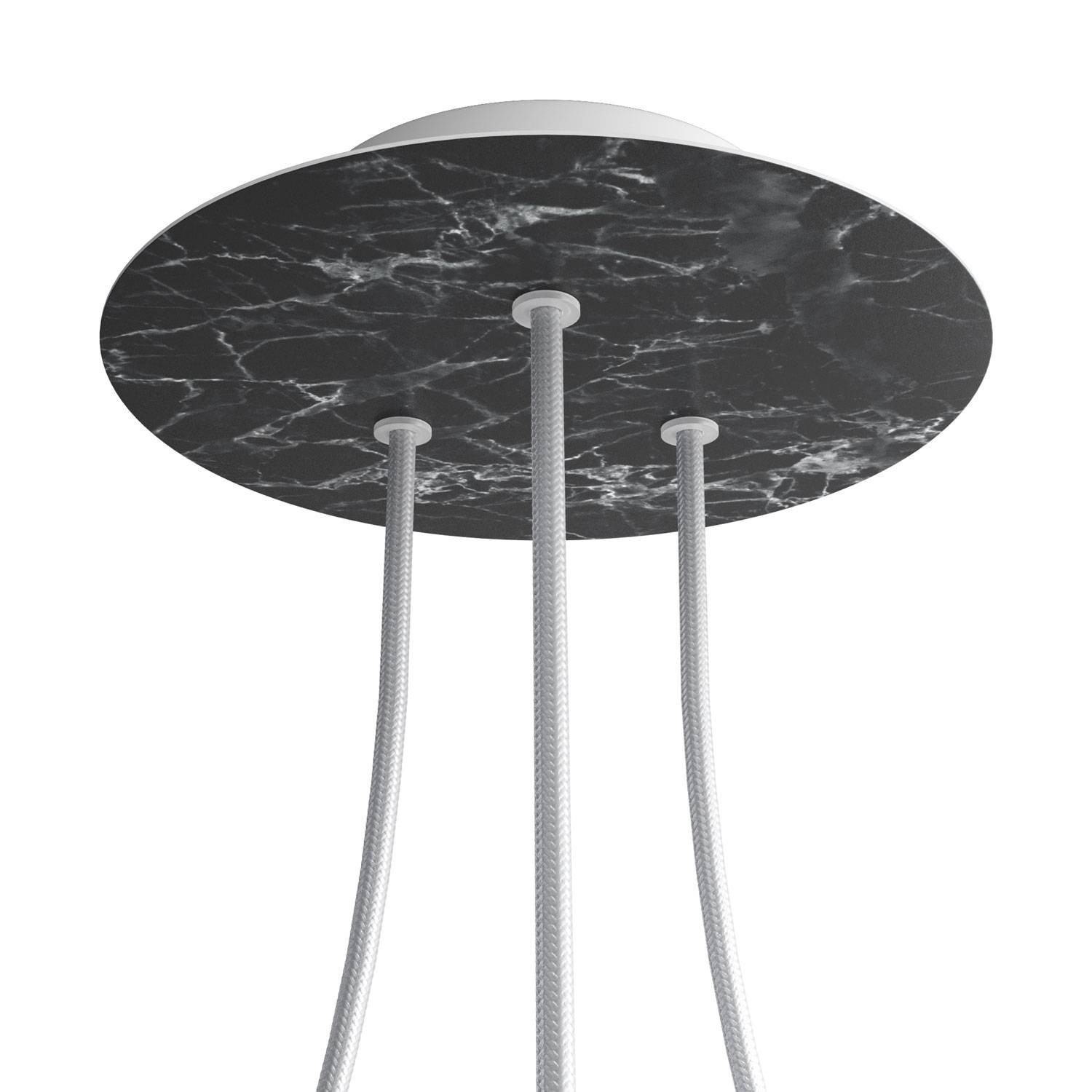 3 Hole - LARGE Ceiling Rose - 200mm