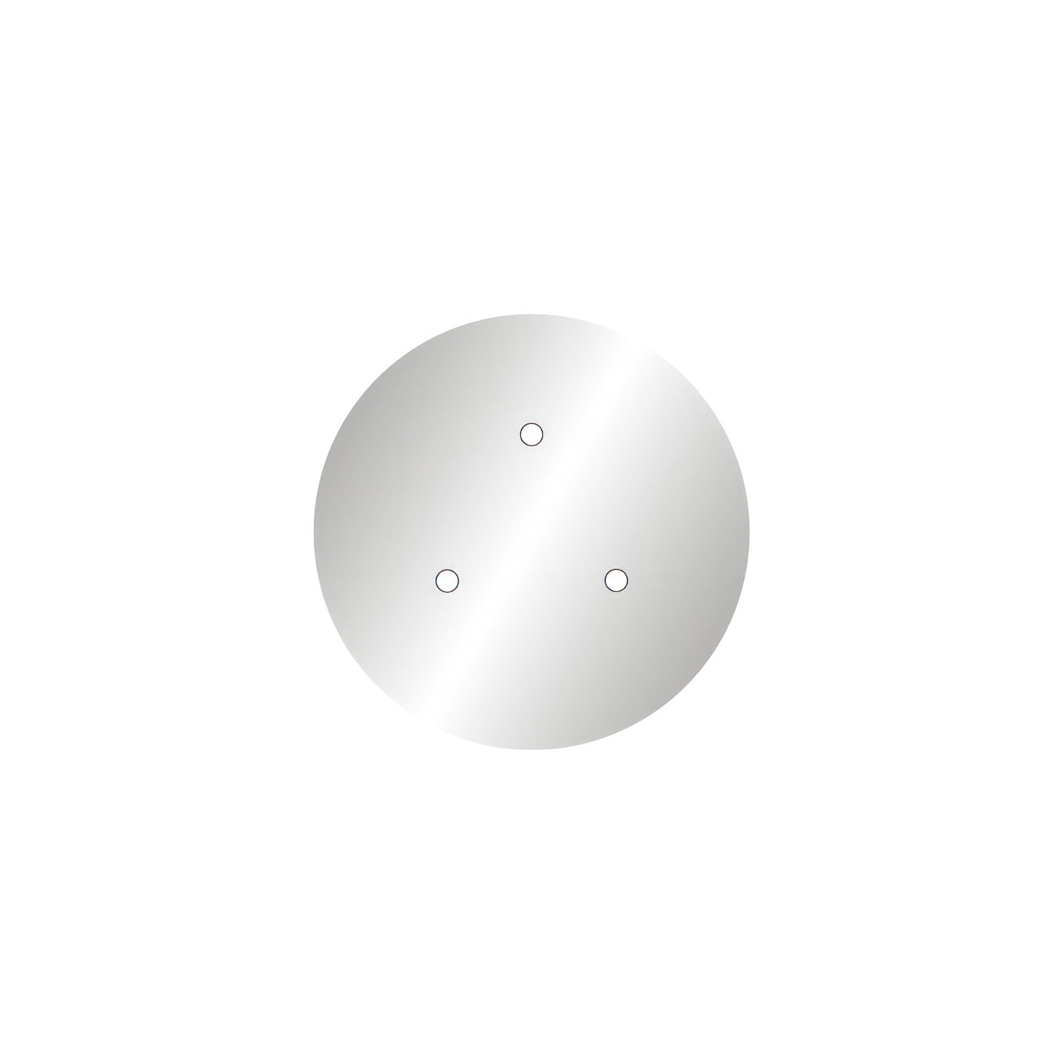 3 Hole - LARGE Ceiling Rose - 200mm