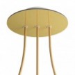 3 Hole Line - LARGE Ceiling Rose- 200mm