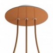 3 Hole Line - LARGE Ceiling Rose- 200mm
