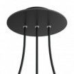 3 Hole Line - LARGE Ceiling Rose- 200mm
