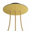 3 Hole Line - LARGE Ceiling Rose- 200mm