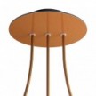 3 Hole Line - LARGE Ceiling Rose- 200mm