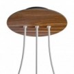 3 Hole Line - LARGE Ceiling Rose- 200mm