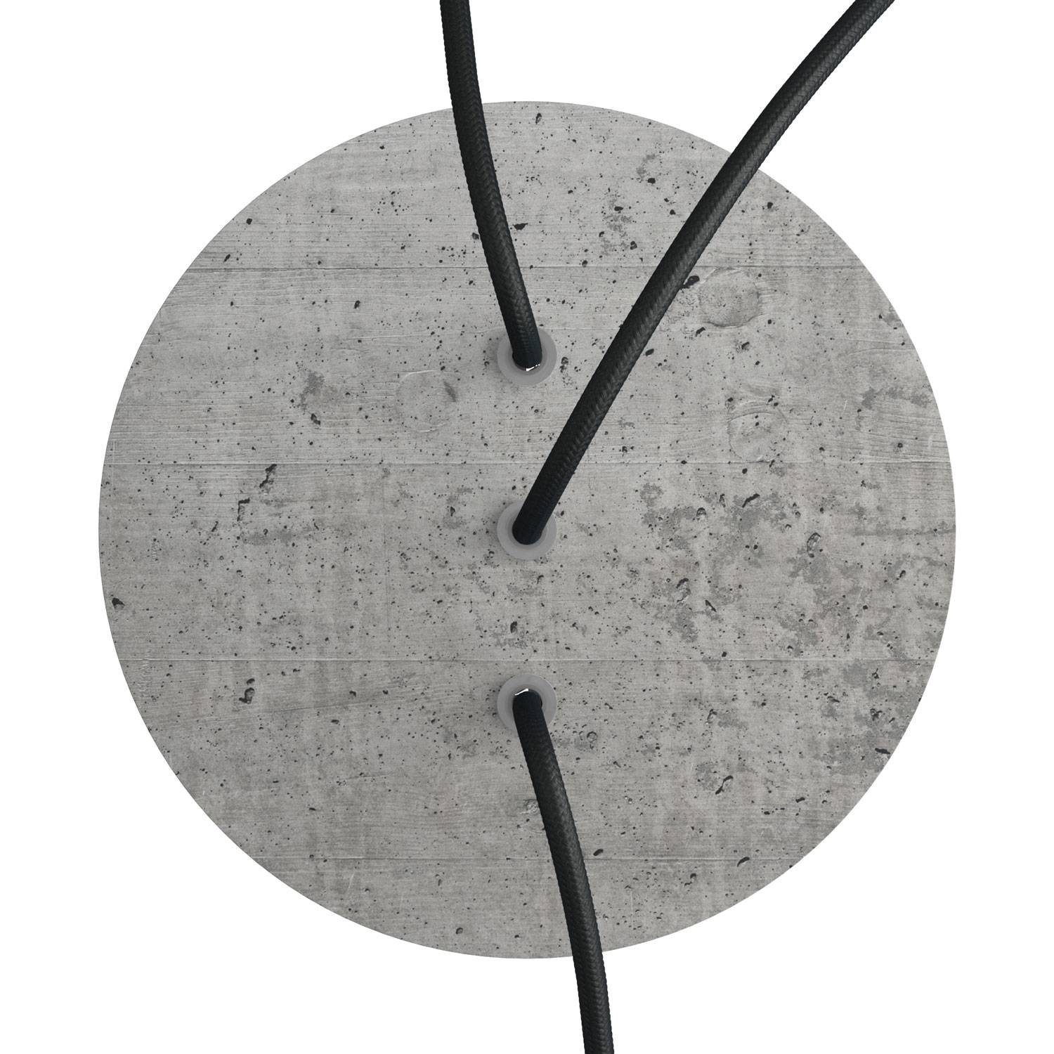 3 Hole Line - LARGE Ceiling Rose- 200mm