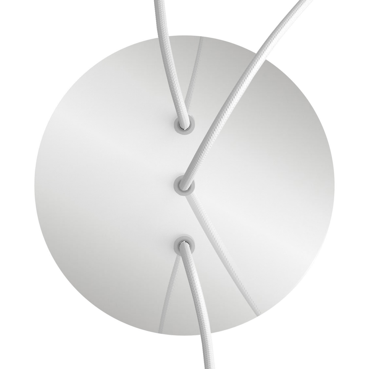 3 Hole Line - LARGE Ceiling Rose- 200mm