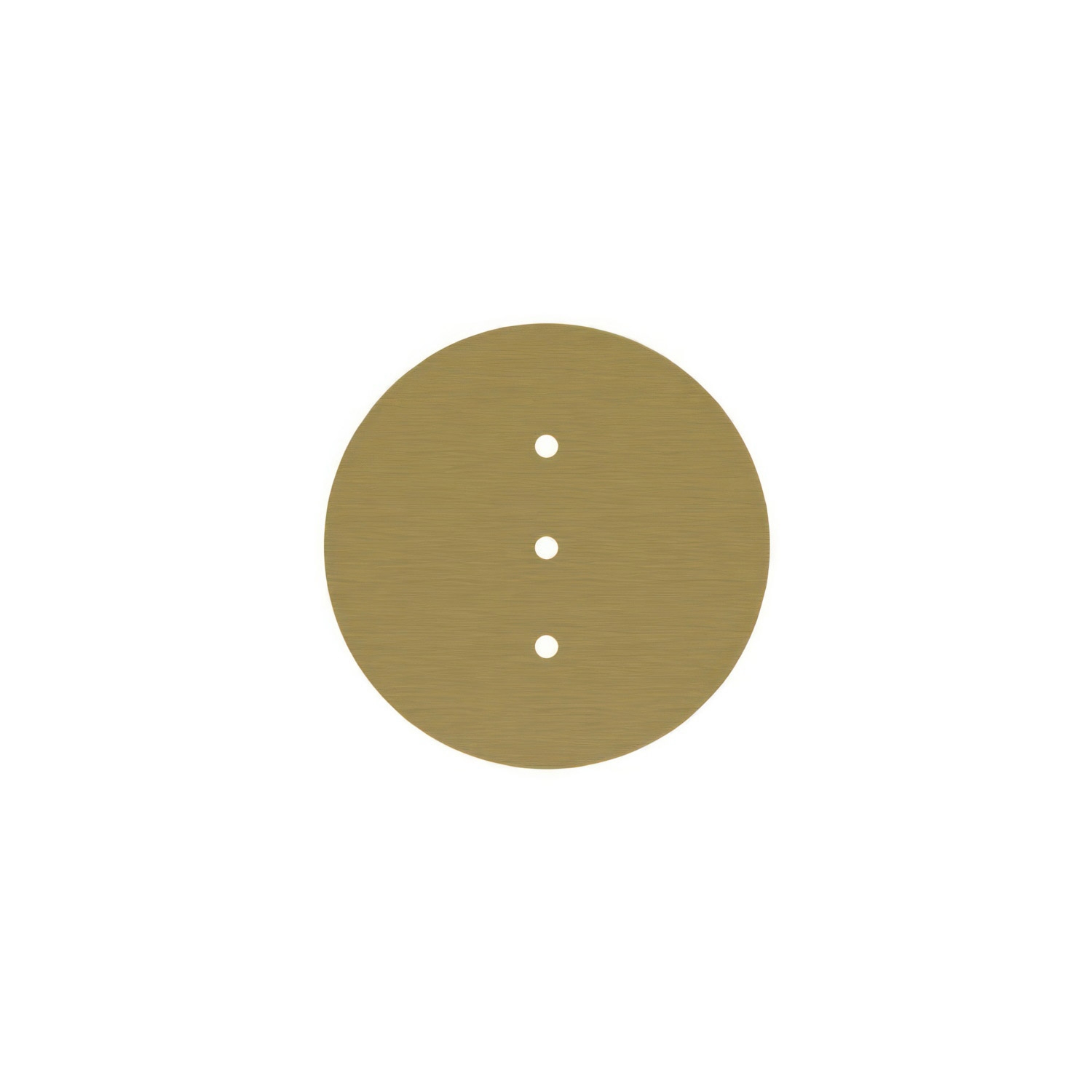 3 Hole Line - LARGE Ceiling Rose- 200mm