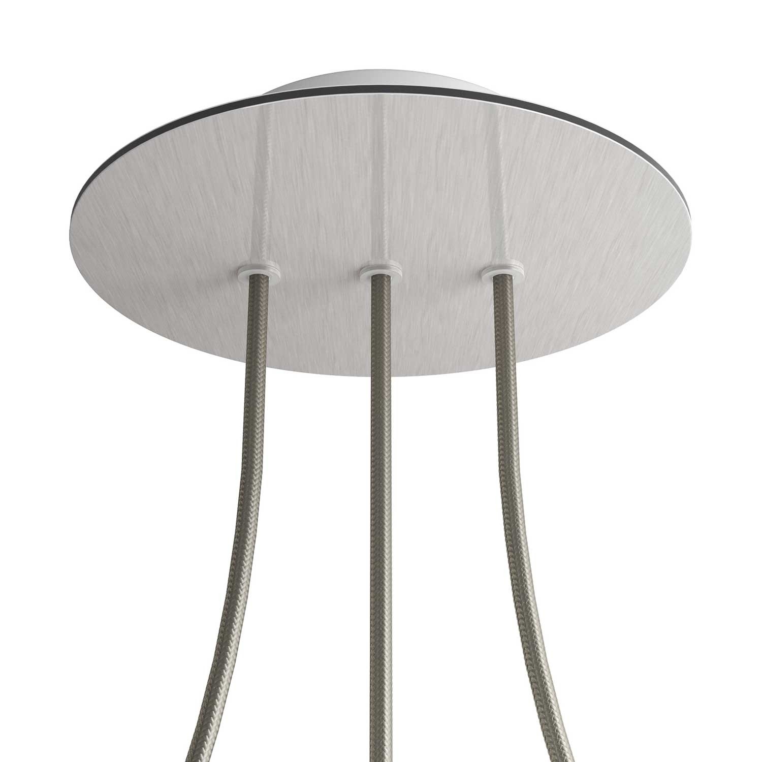 3 Hole Line - LARGE Ceiling Rose- 200mm