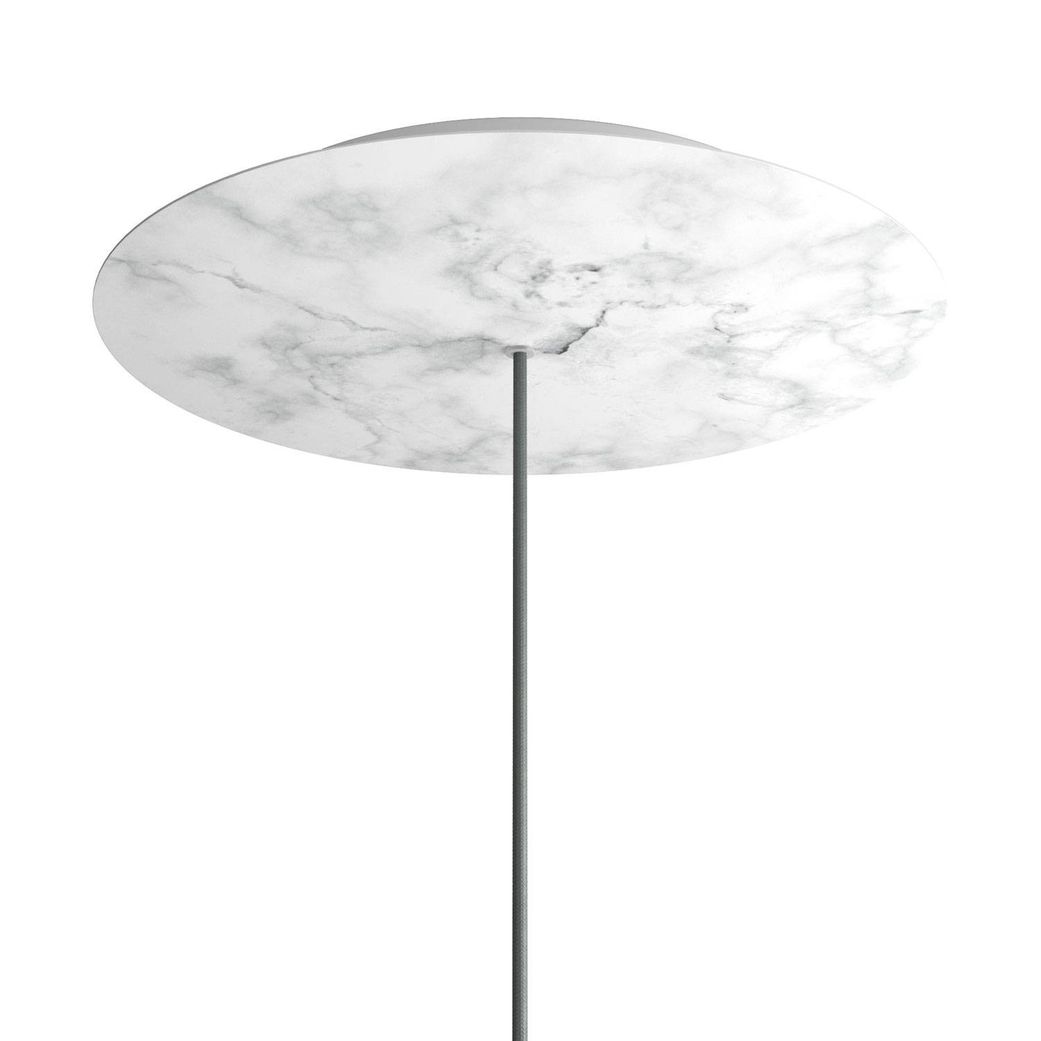 1 Hole - EXTRA LARGE Round Ceiling Rose Canopy - 400mm