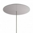 1 Hole - EXTRA LARGE Round Ceiling Rose Canopy - 400mm