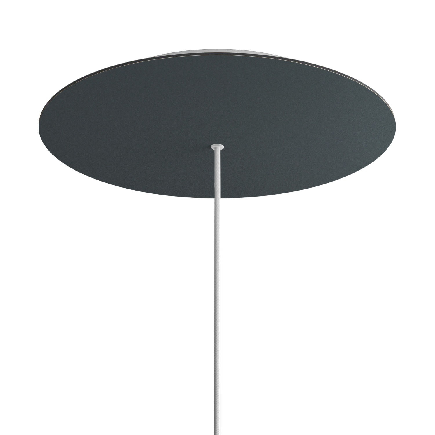 1 Hole - EXTRA LARGE Round Ceiling Rose Canopy - 400mm