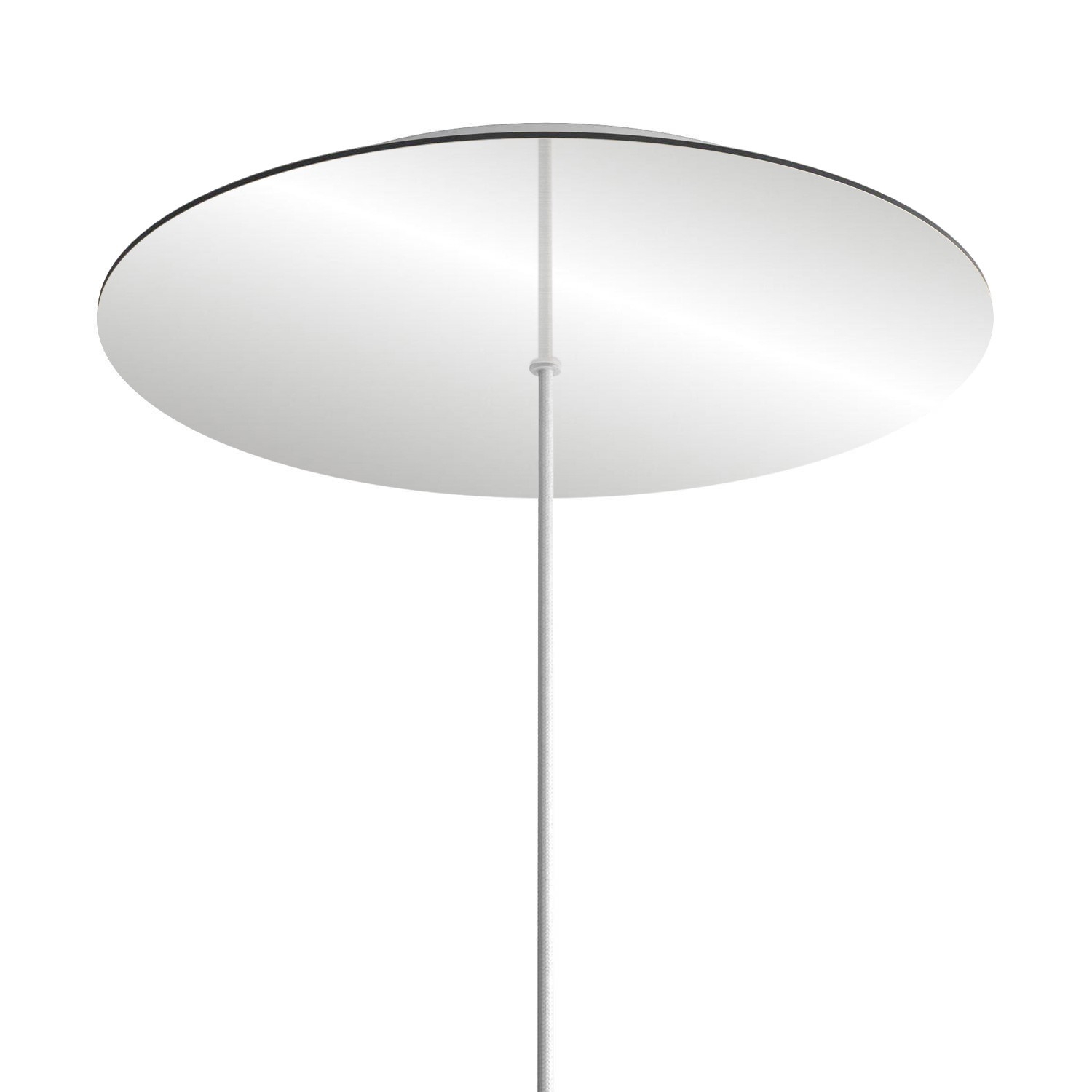 1 Hole - EXTRA LARGE Round Ceiling Rose Canopy - 400mm
