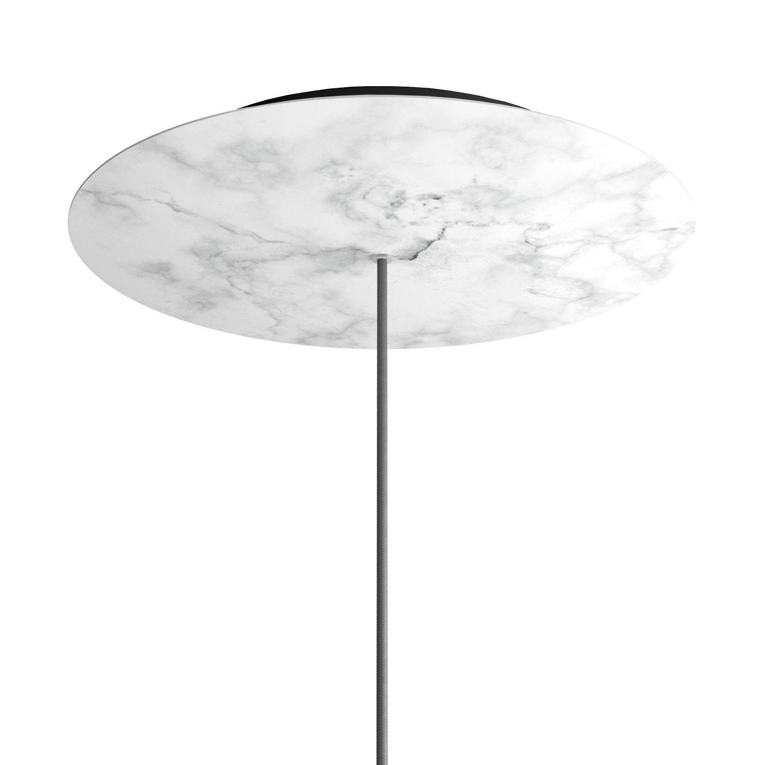 1 Hole - EXTRA LARGE Round Ceiling Rose Canopy - 400mm