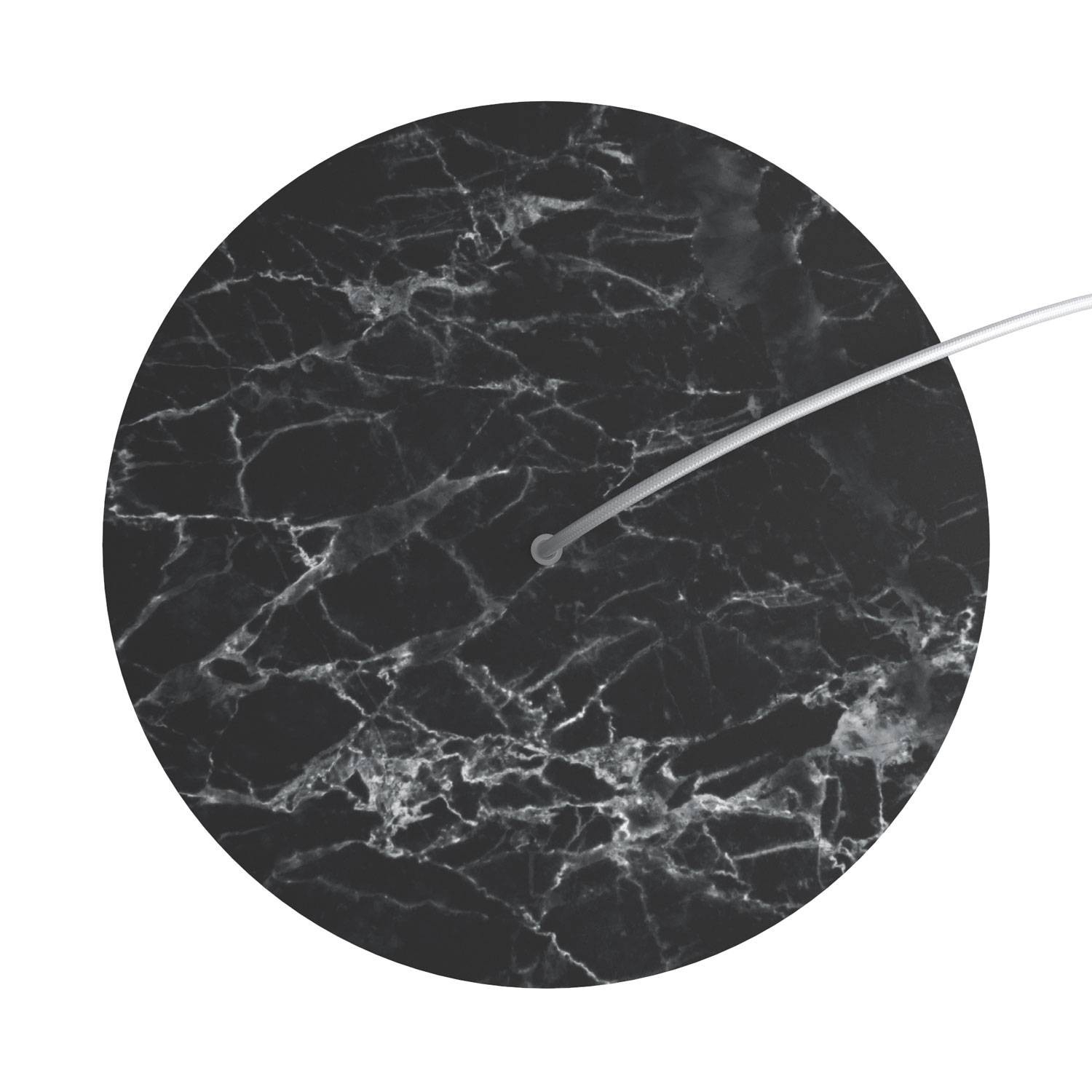 1 Hole - EXTRA LARGE Round Ceiling Rose Canopy - 400mm