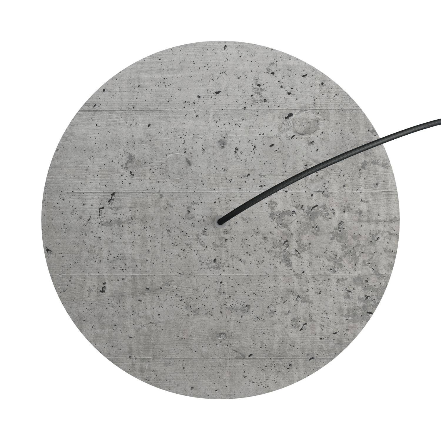 1 Hole - EXTRA LARGE Round Ceiling Rose Canopy - 400mm
