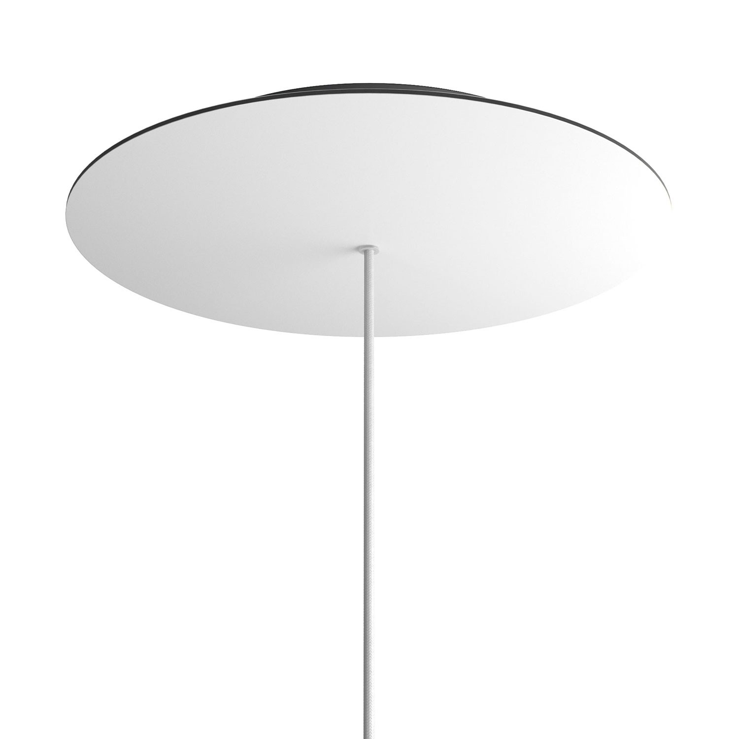 1 Hole - EXTRA LARGE Round Ceiling Rose Canopy - 400mm