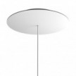 1 Hole - EXTRA LARGE Round Ceiling Rose Canopy - 400mm