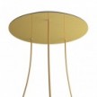 3 Hole - EXTRA LARGE Round Ceiling Rose Canopy - 400mm