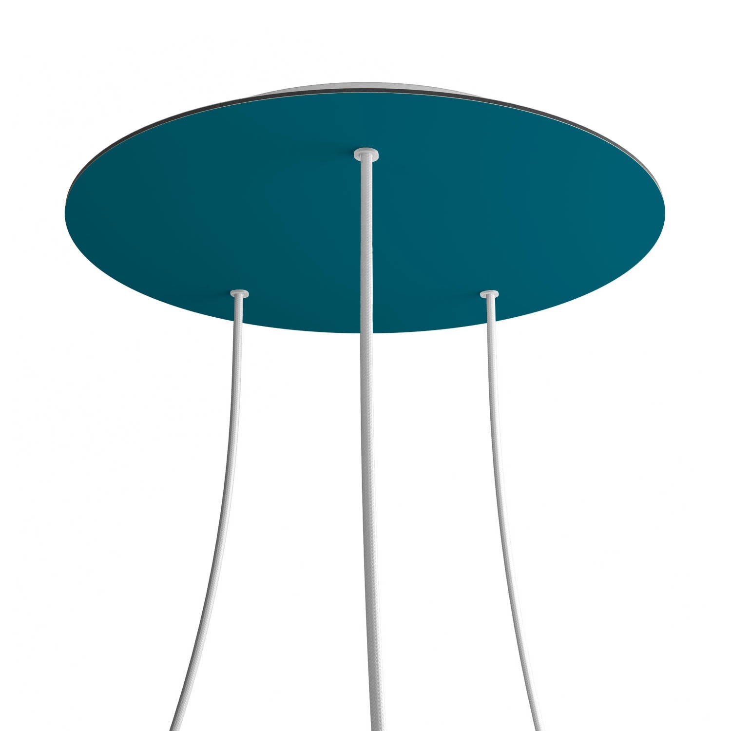 3 Hole - EXTRA LARGE Round Ceiling Rose Canopy - 400mm