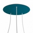 3 Hole - EXTRA LARGE Round Ceiling Rose Canopy - 400mm