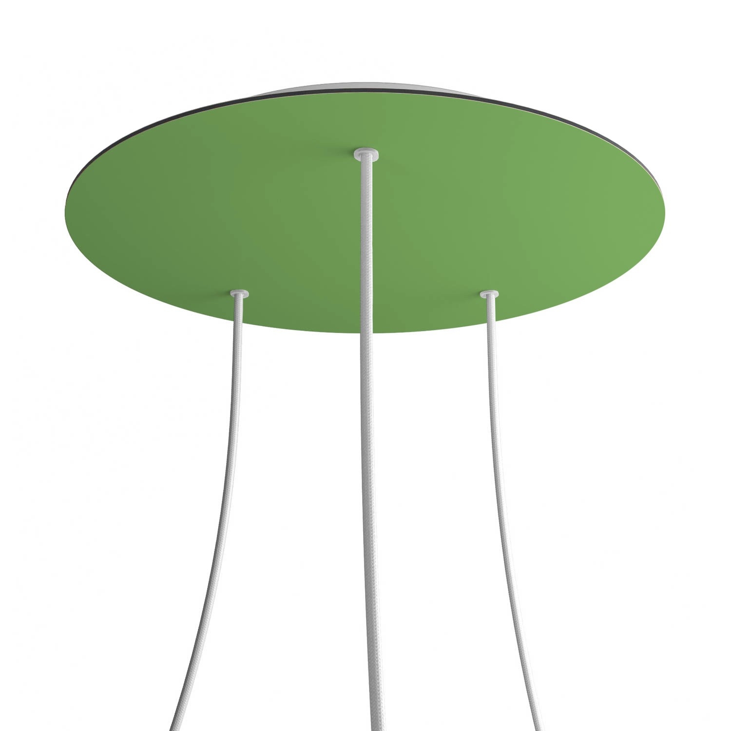 3 Hole - EXTRA LARGE Round Ceiling Rose Canopy - 400mm