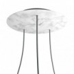 3 Hole - EXTRA LARGE Round Ceiling Rose Canopy - 400mm