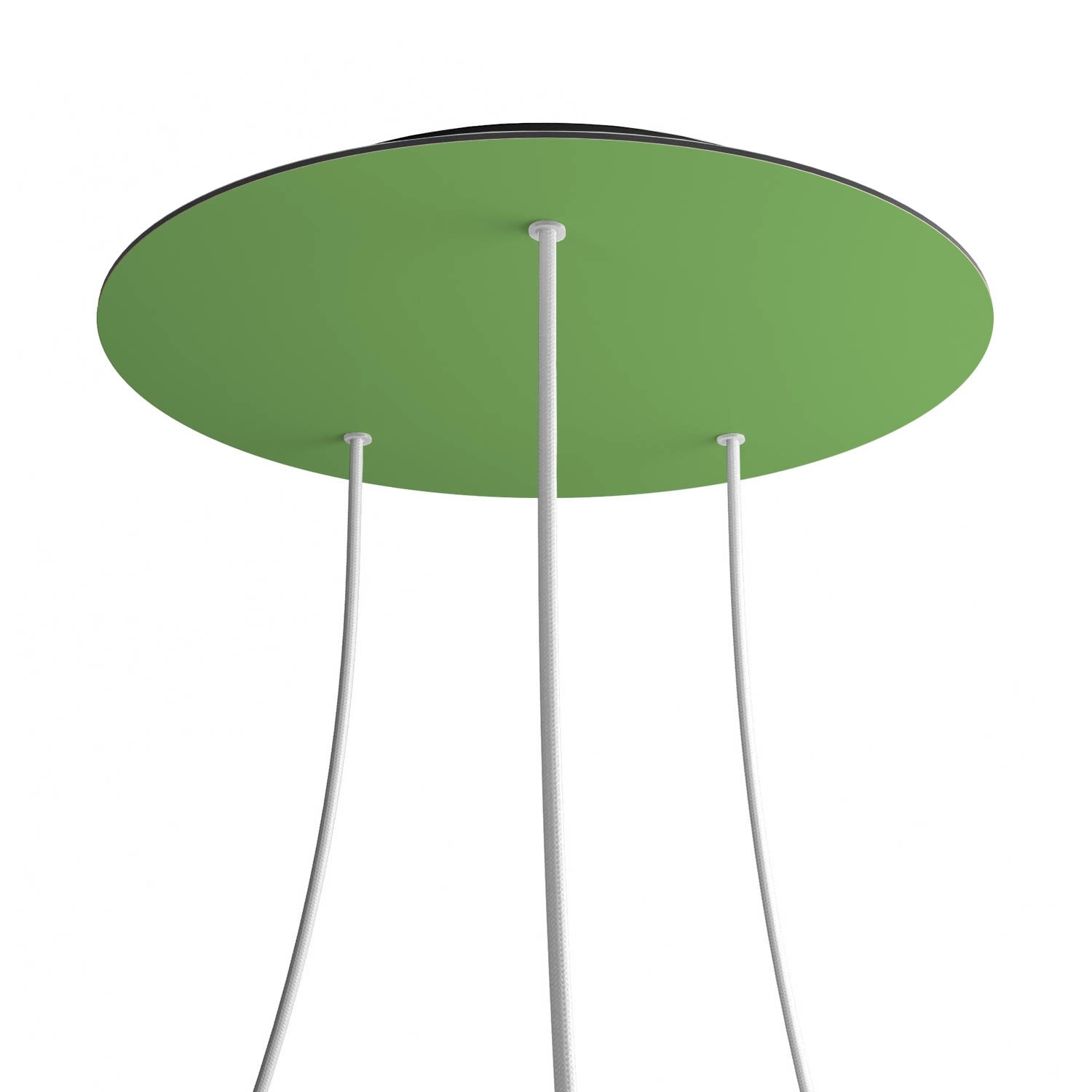 3 Hole - EXTRA LARGE Round Ceiling Rose Canopy - 400mm