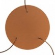3 Hole - EXTRA LARGE Round Ceiling Rose Canopy - 400mm