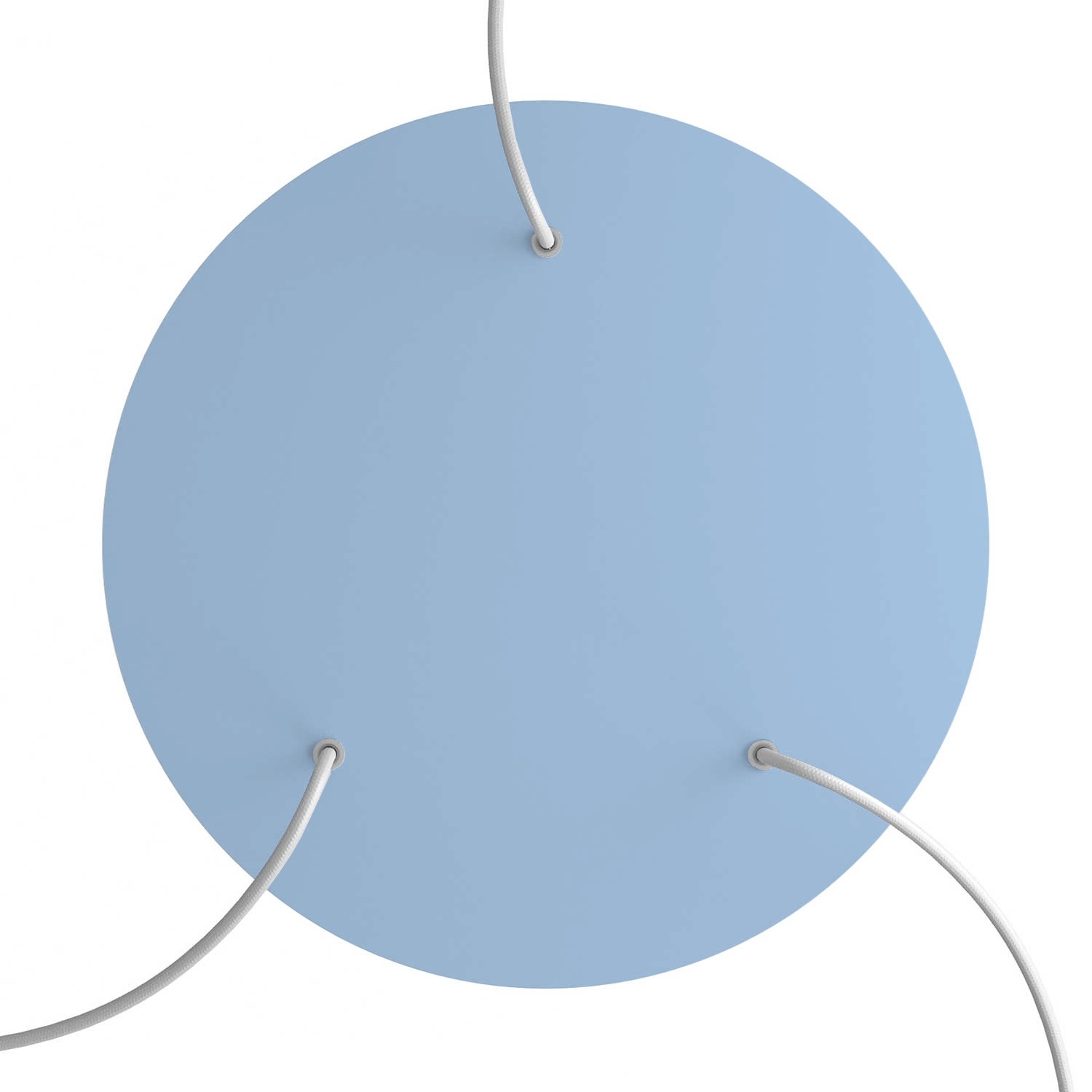 3 Hole - EXTRA LARGE Round Ceiling Rose Canopy - 400mm